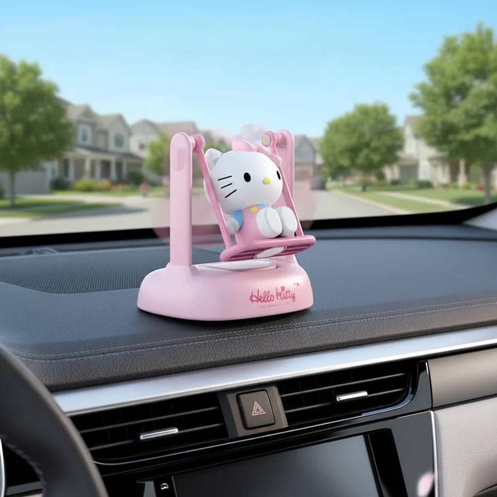 Hello Kitty & Kuromi Solar Car Air Freshener