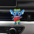 Disney Stitch Car Air Freshener Vent Clip - Anime Figure Ornament