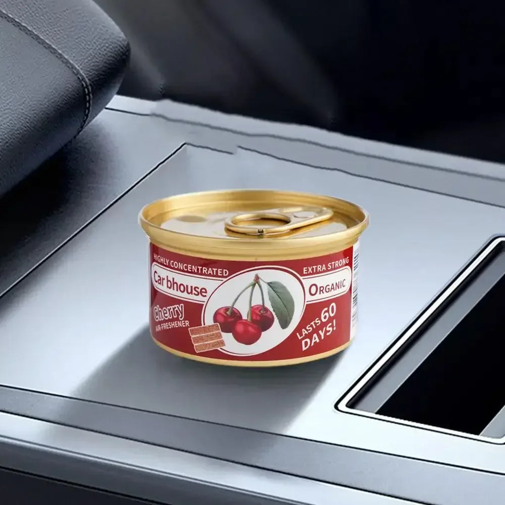 Bubble Gum Scent Car Air Freshener Organic Can Odor Eliminator