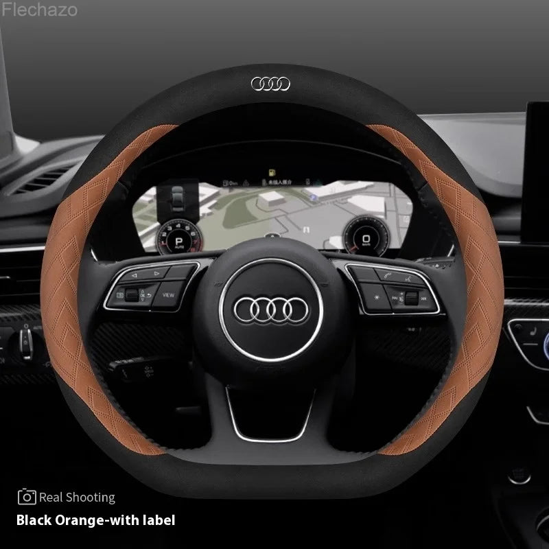 Audi Suede Steering Wheel Covers