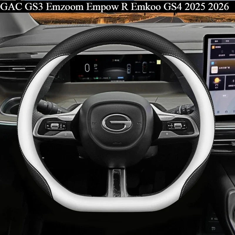 GAC Leather Steering Wheel Cover