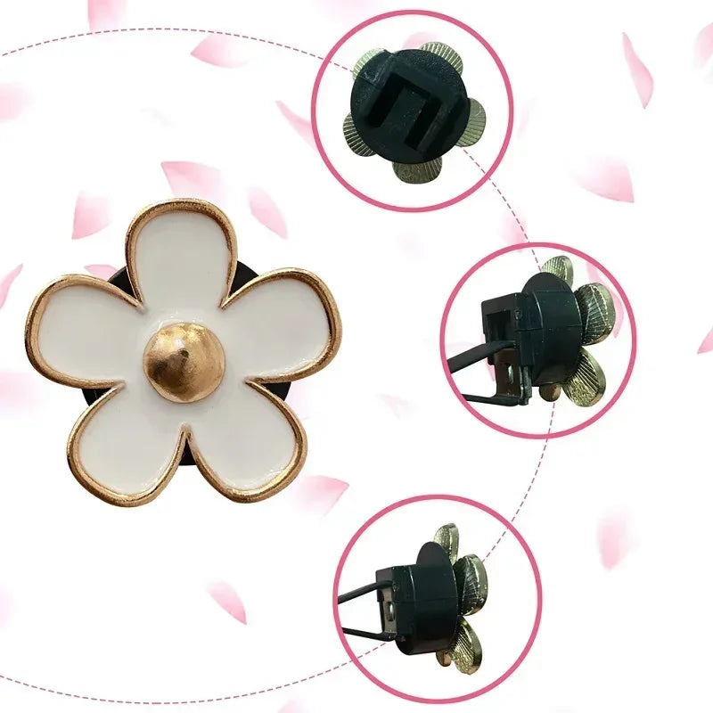 Cute Flower Car Air Vent Perfume Clip Air Freshener