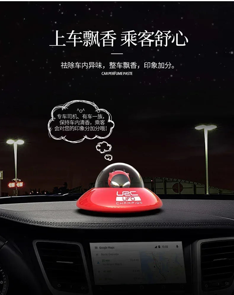 UFO Alien Car Aromatherapy Diffuser - Air Vent Mount