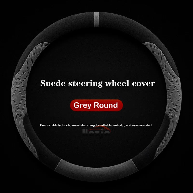 Genesis Suede Steering Wheel Cover