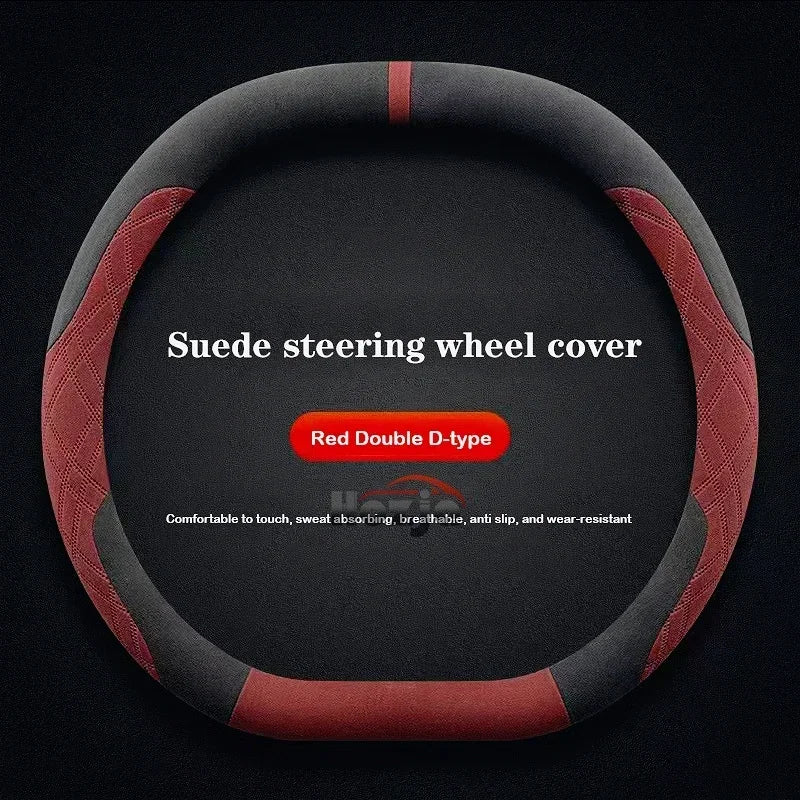 Geely Suede Leather Steering Wheel Cover Preface Starray Cityray