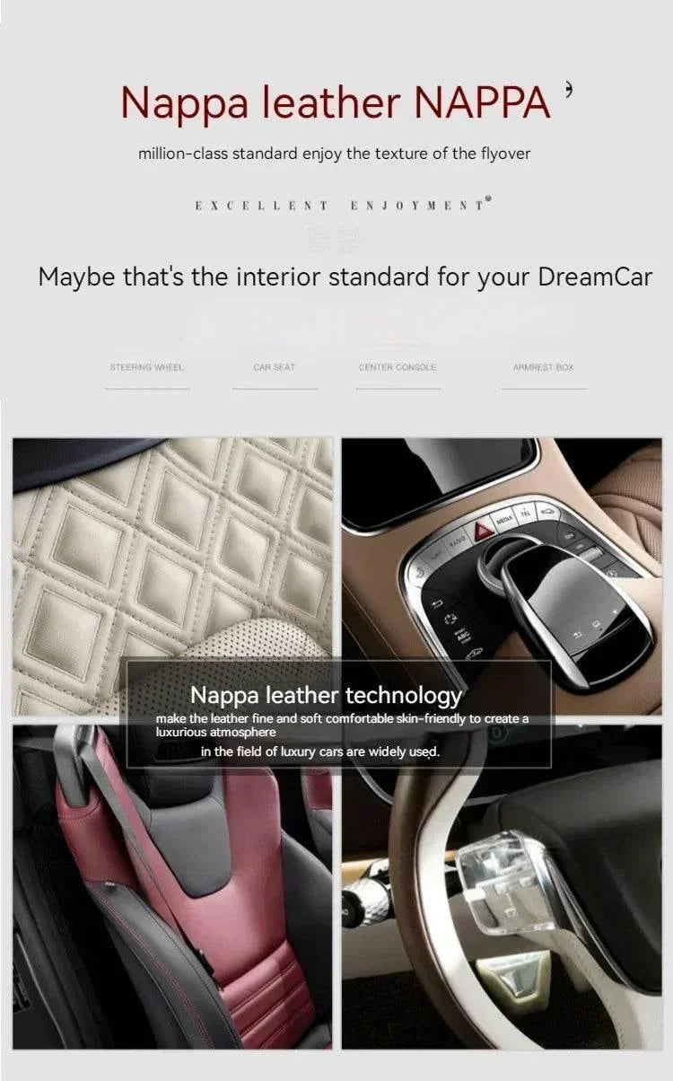 Changan Suede Leather Steering Wheel Cover