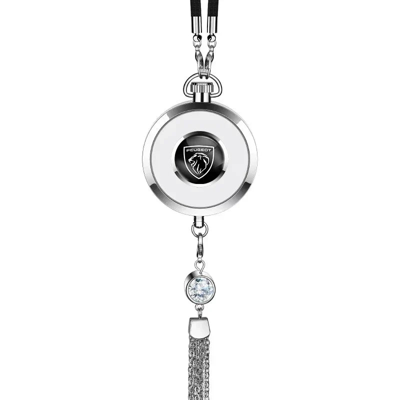 Peugeot Metal Lace Car Air Freshener Hanging Pendant