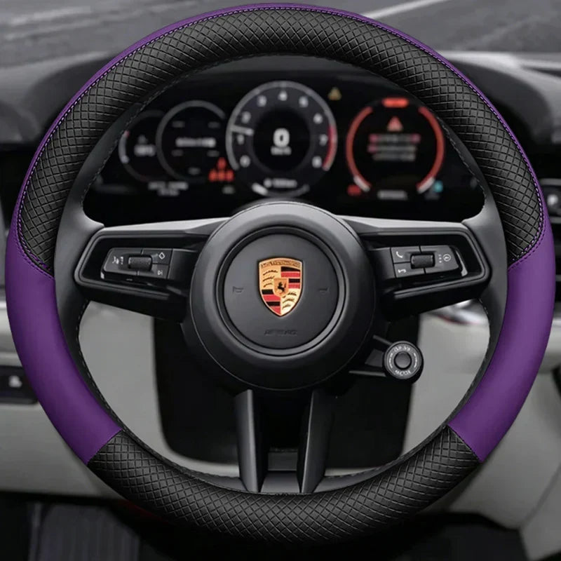 Porsche 8D Nappa Perforated Steering Wheel Cover