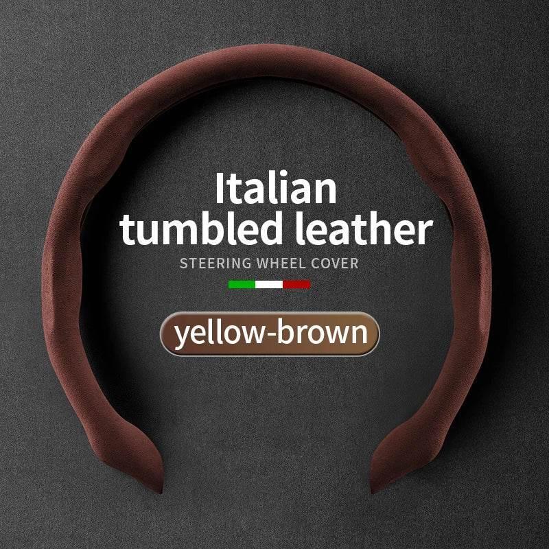 Suede Anti-Slip Ultra-Thin Steering Wheel Cover
