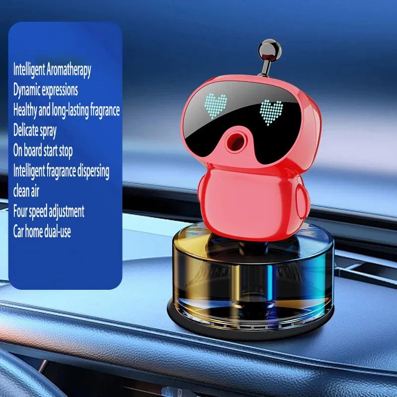 AI Smart Car Aroma Diffuser with 4-Level Adjustable Scent Control