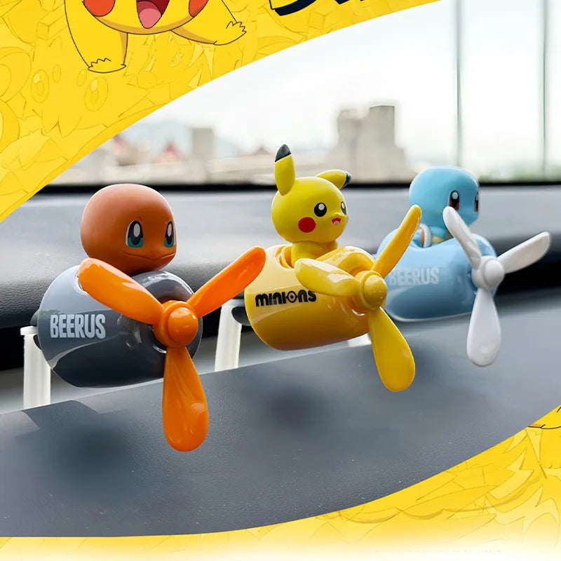 Kawaii Pikachu Car Fragrance Diffuser DIY Cartoon Figurine