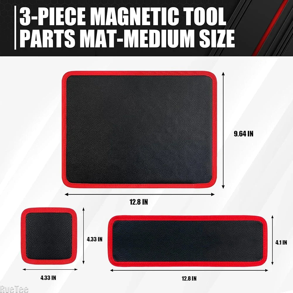 Magnetic Tool Pad – Flexible Mechanic Tool Holder & Parts Organizer Mat