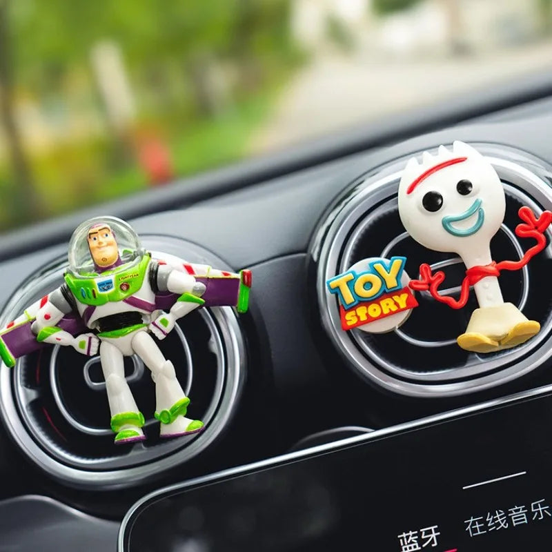 Anime Car Air Freshener Vent Clip with Aromatherapy Diffuser
