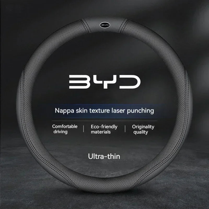 BYD Suede Anti-Slip Steering Wheel Cover