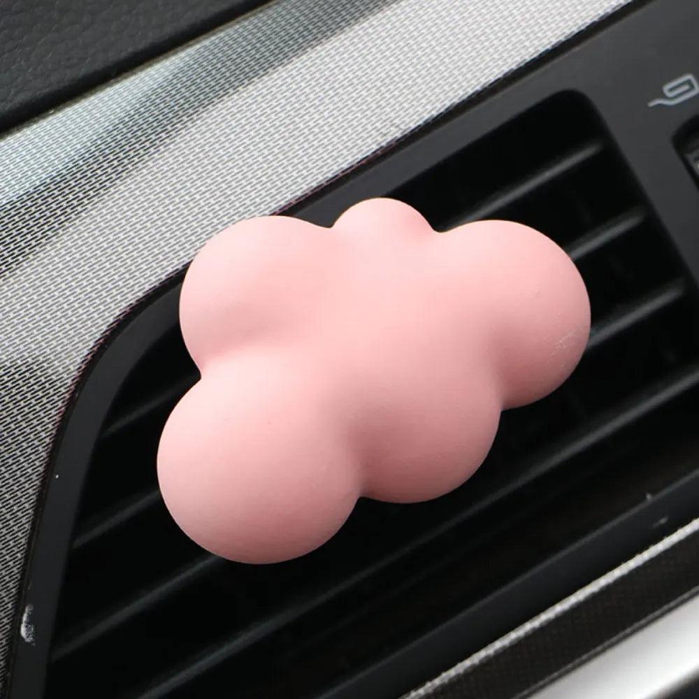 Refillable Cloud Car Air Freshener - Gypsum Aroma Diffuser Vent Clip