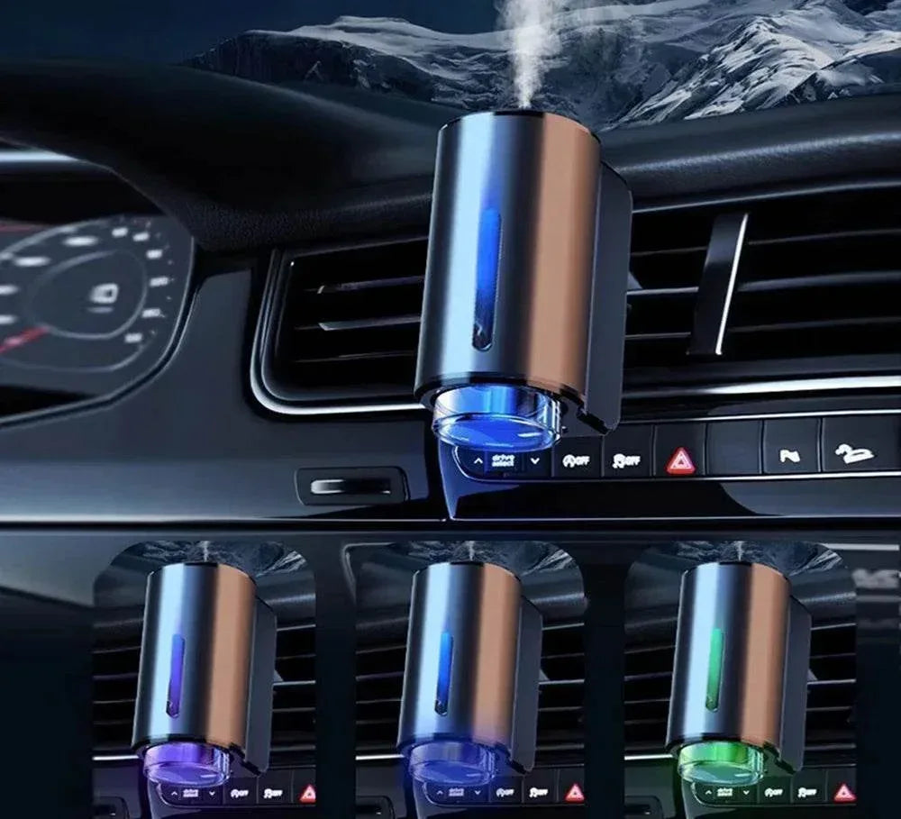 Car Air Vent Aroma Diffuser & Humidifier - Mist Air Freshener
