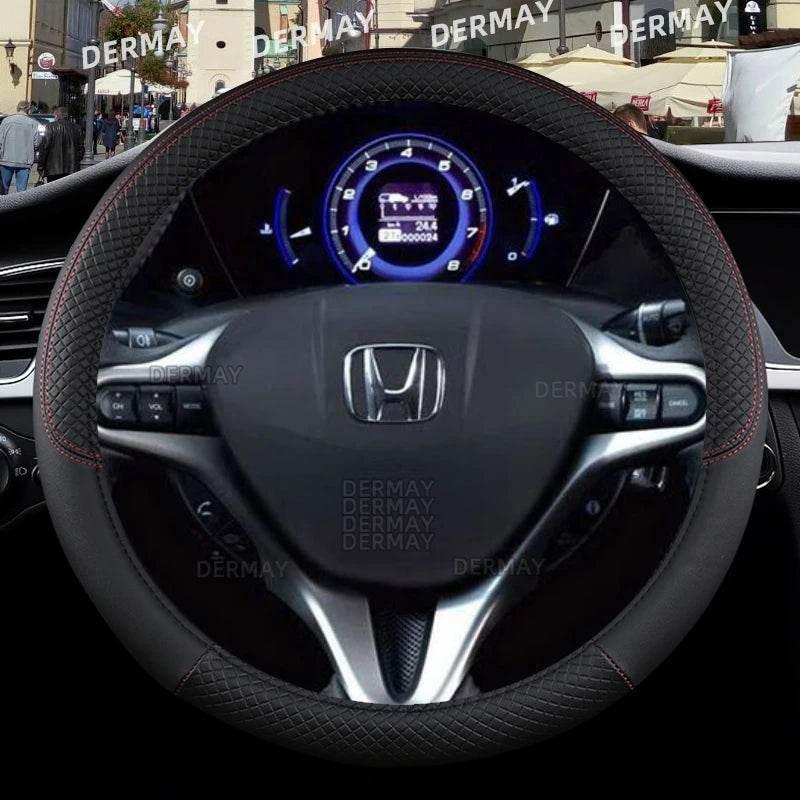Honda Civic Leather Steering Wheel Cover
