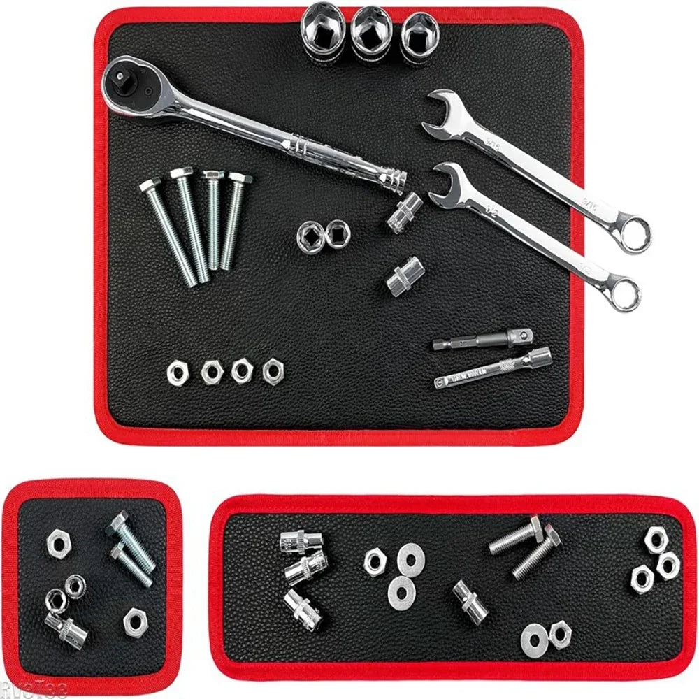 Magnetic Tool Pad – Flexible Mechanic Tool Holder & Parts Organizer Mat