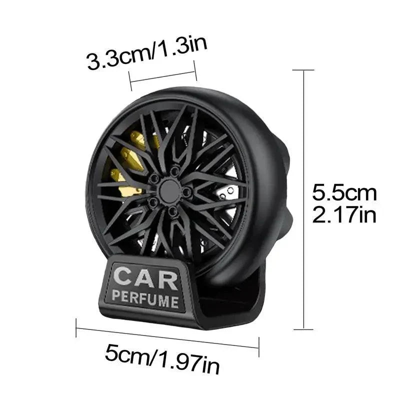 Premium Car Vent Clip Air Freshener - Long-Lasting Auto Scent