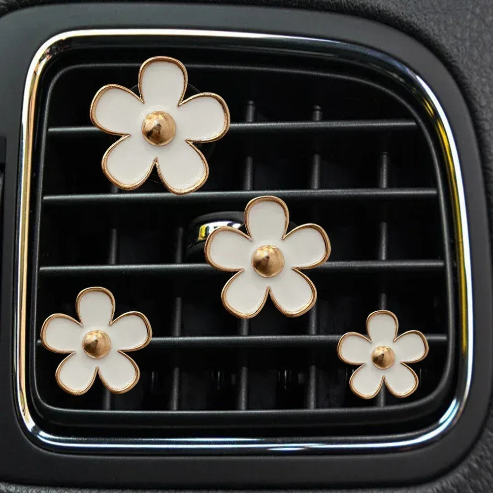 Cute Flower Car Air Vent Perfume Clip Air Freshener