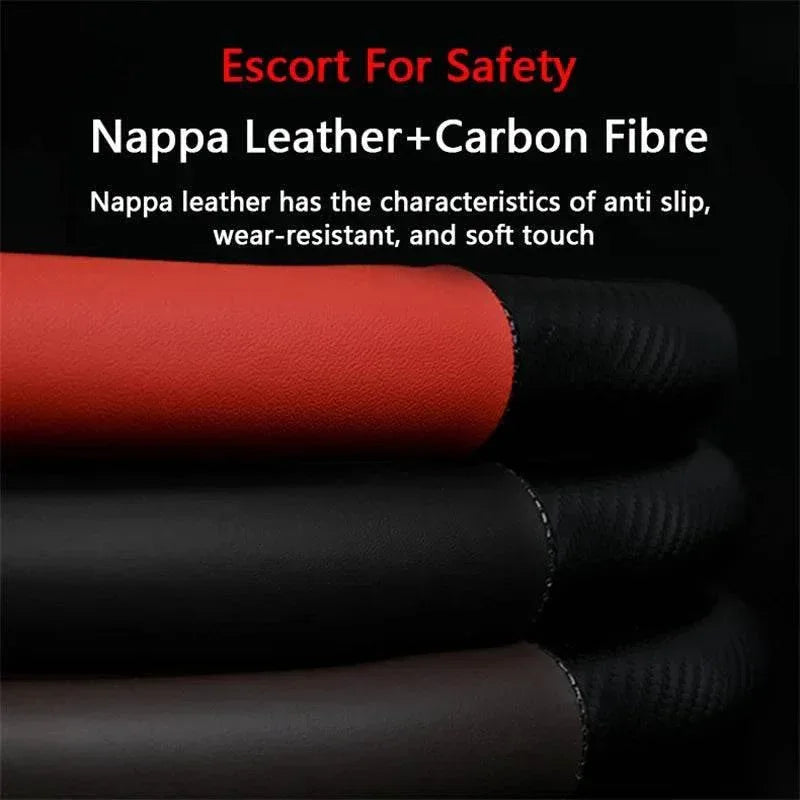 HAVAL Carbon Fiber Leather Steering Wheel Cover