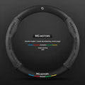 MG Carbon Fiber & Suede Steering Wheel Cover
