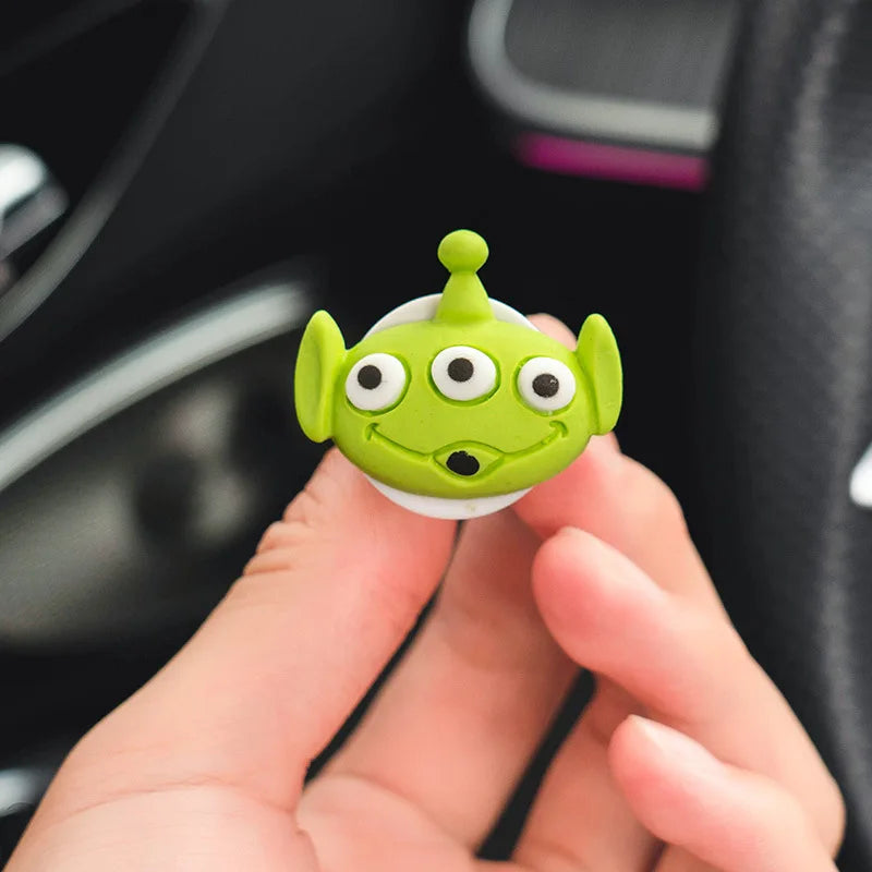 Anime Car Air Freshener Vent Clip with Aromatherapy Diffuser