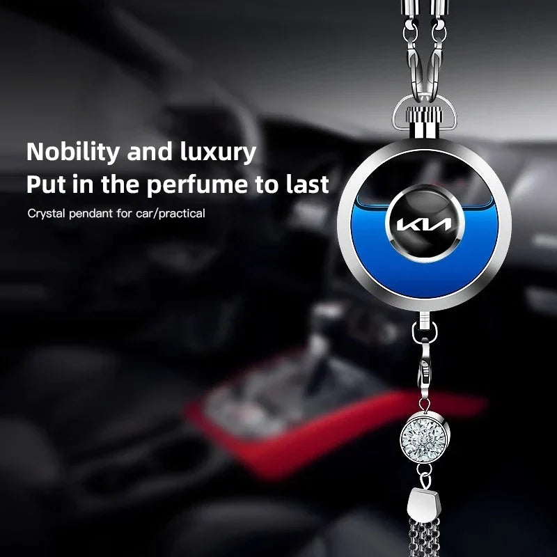 KIA Metal Lace Car Air Freshener Pendant