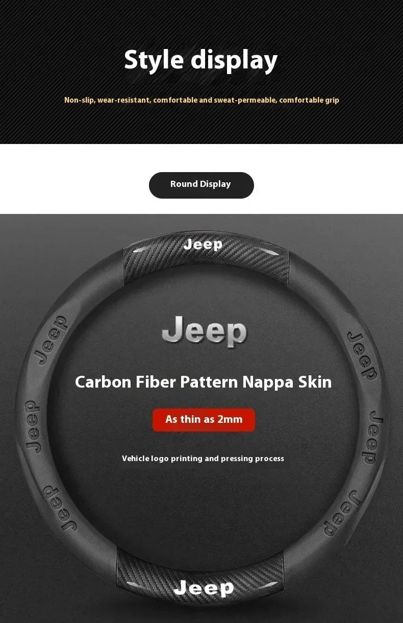 Jeep Wrangler Car Steering Wheel Cover