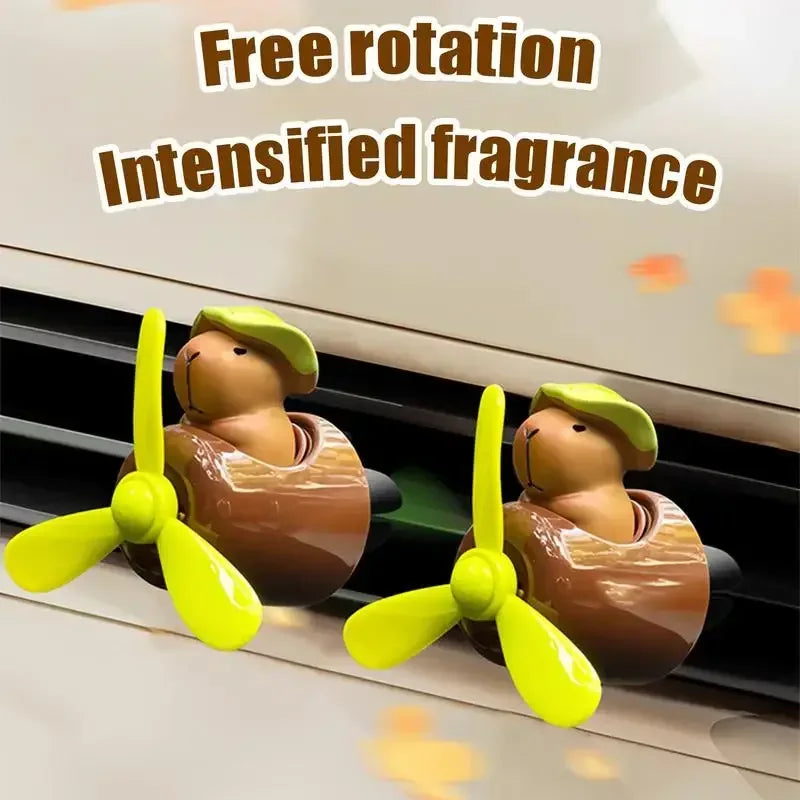 AutoScent Capybara Pilot Car Vent Aromatherapy Diffuser