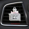 Diamond Bowknot Car Air Vent Perfume Clip Diffuser Auto Interior