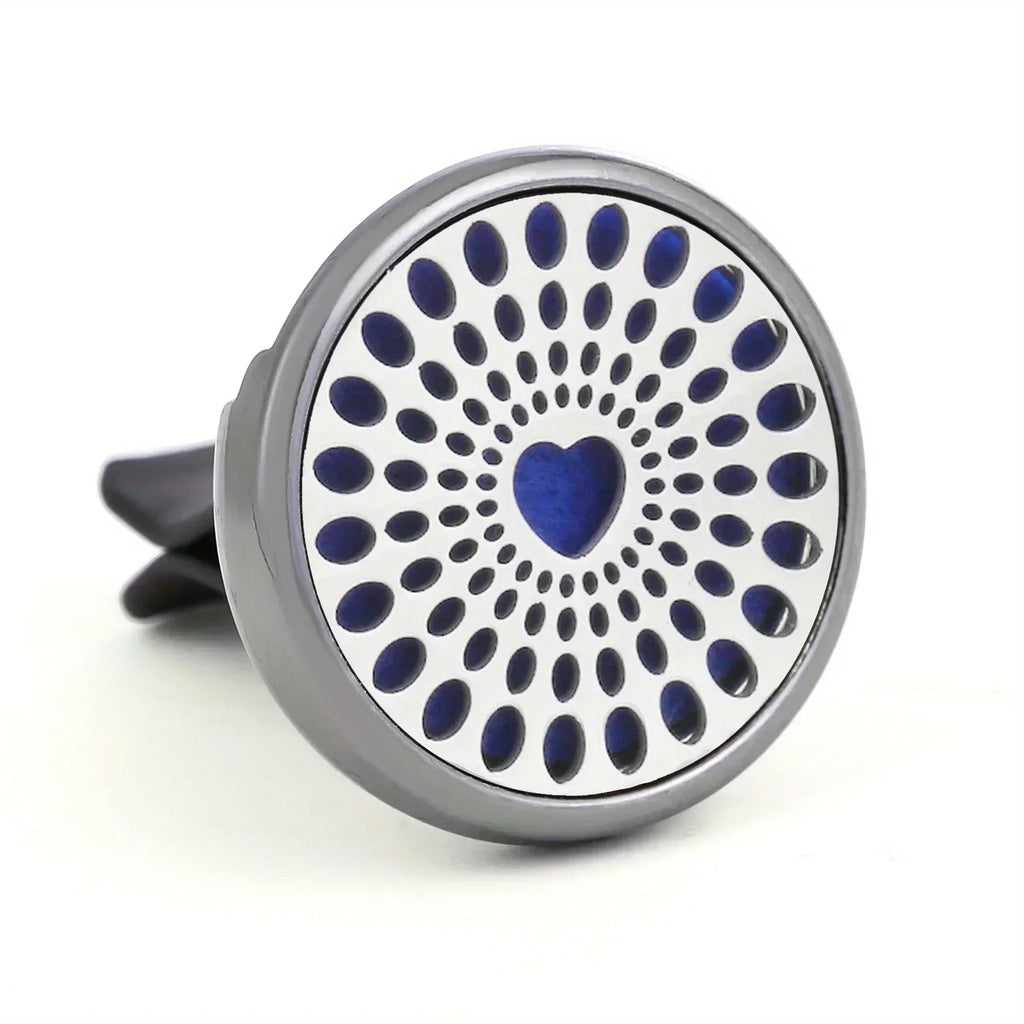 Refillable Car Air Freshener Vent Clip with 10 Pads