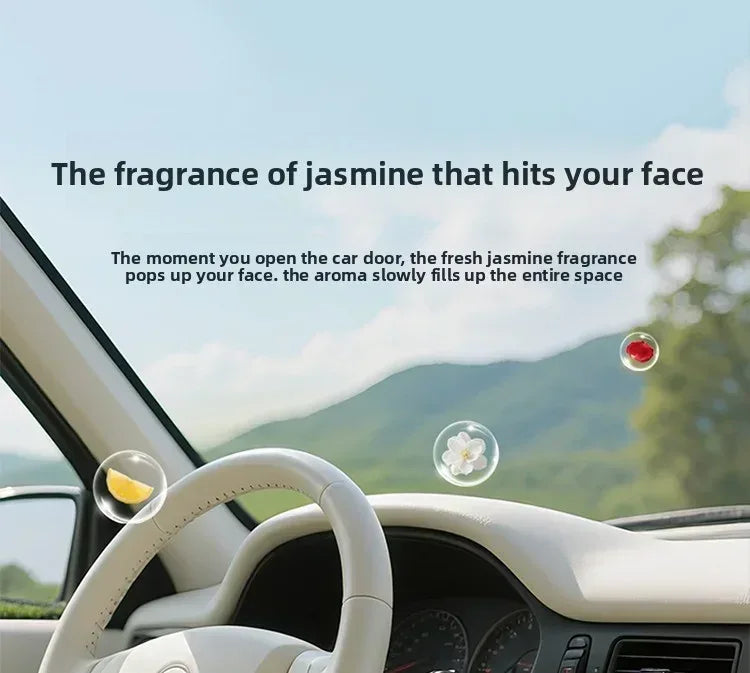 AutoFresh 220g Solid Car Perfume Air Freshener - Long-Lasting Gel