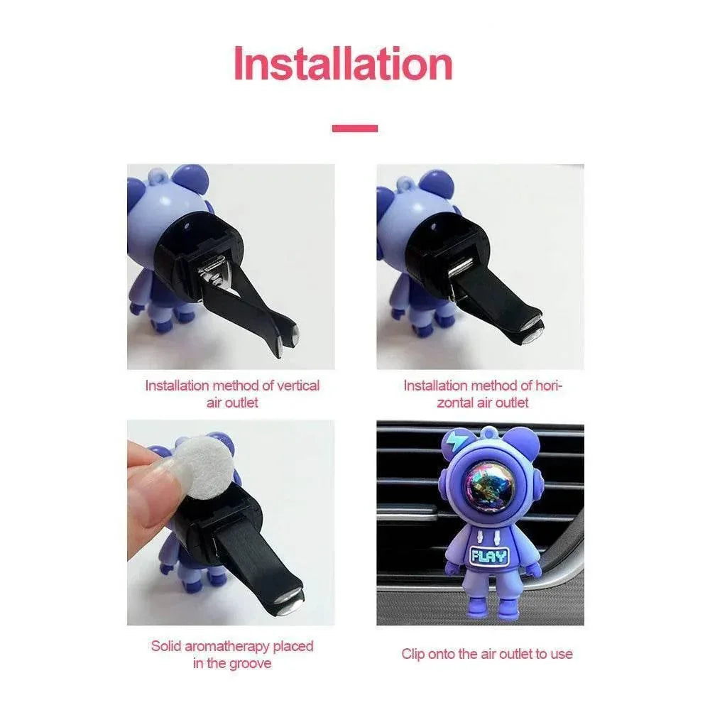 Astronaut Car Air Vent Perfume Clip