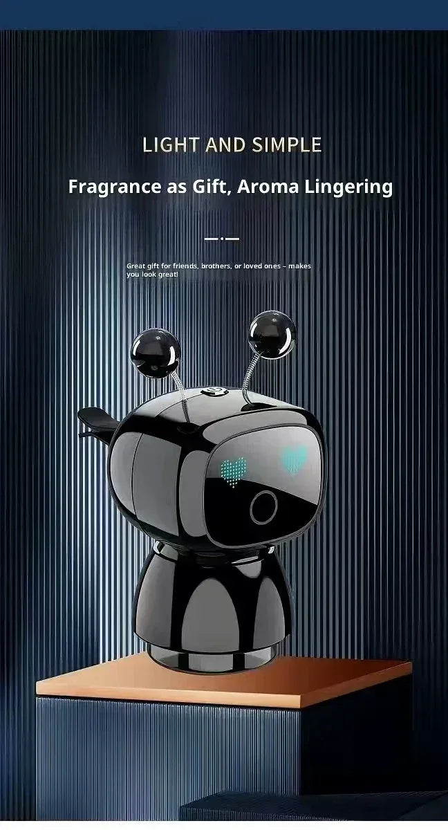 AutoTech Robot Car Aromatherapy Diffuser - LED Air Freshener