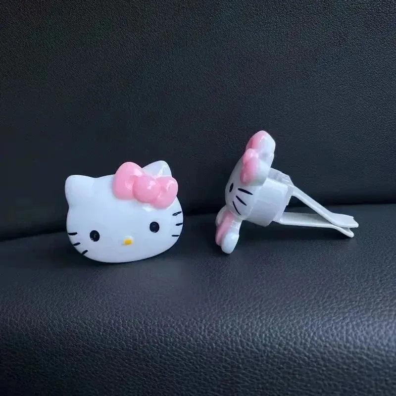 Hello Kitty Car Air Freshener Vent Clip Aromatherapy Ornament