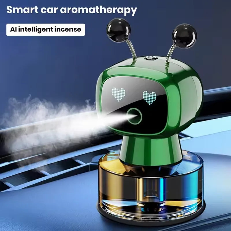 AI Smart Car Aroma Diffuser with 4-Level Adjustable Scent Control