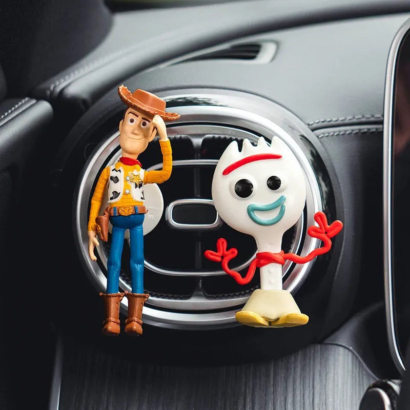 Anime Car Air Freshener Vent Clip with Aromatherapy Diffuser