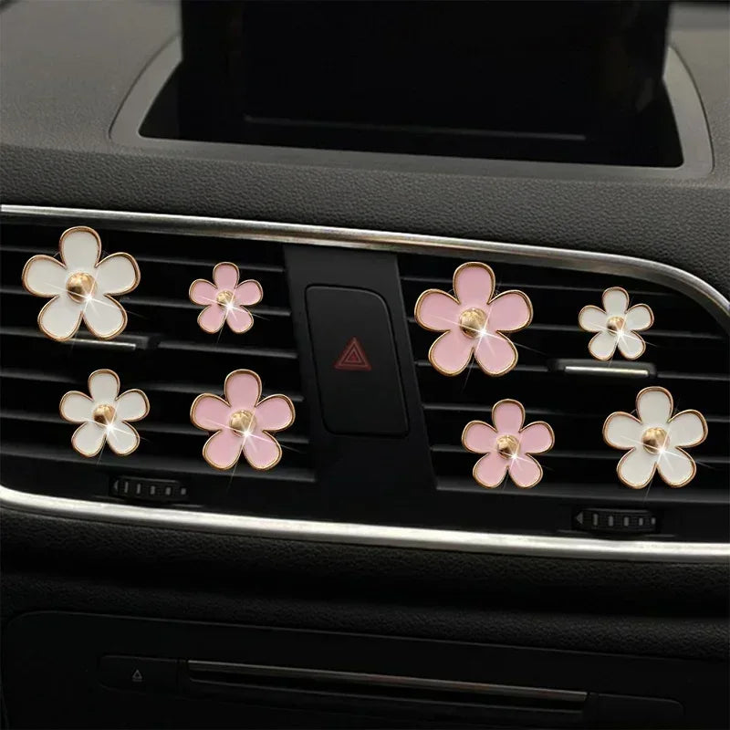 Cute Flower Car Air Vent Perfume Clip Air Freshener
