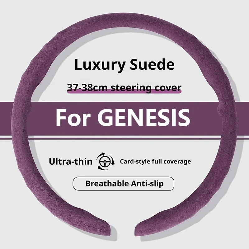 Genesis Ultrasuede Steering Wheel Cover