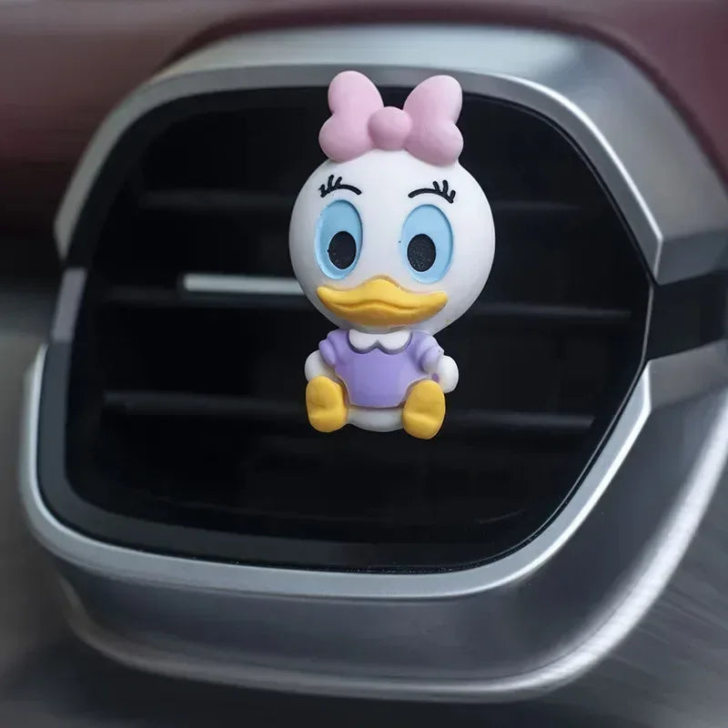 Disney Mickey Mouse & Duck & Winnie the Pooh Kawaii Style Car Air Freshener Clip