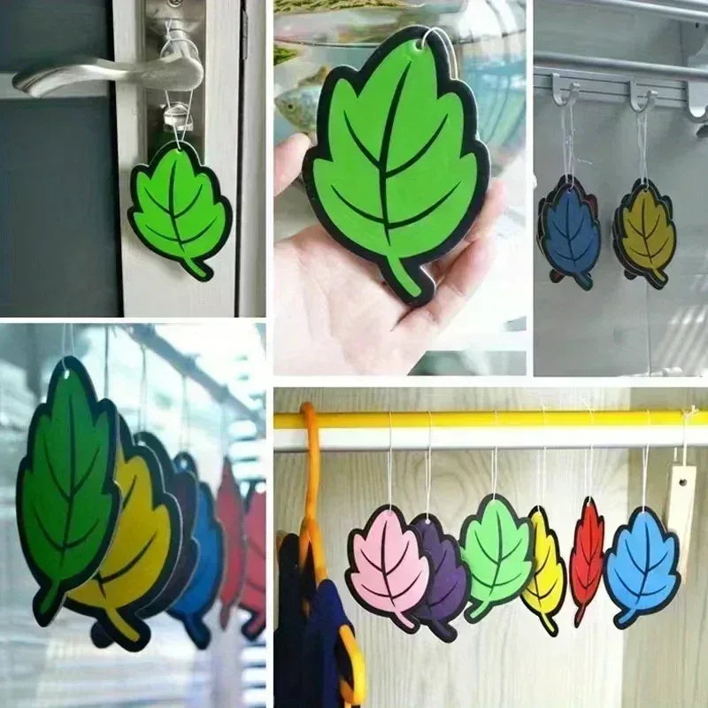 Leaf Shape Hanging Car Air Freshener