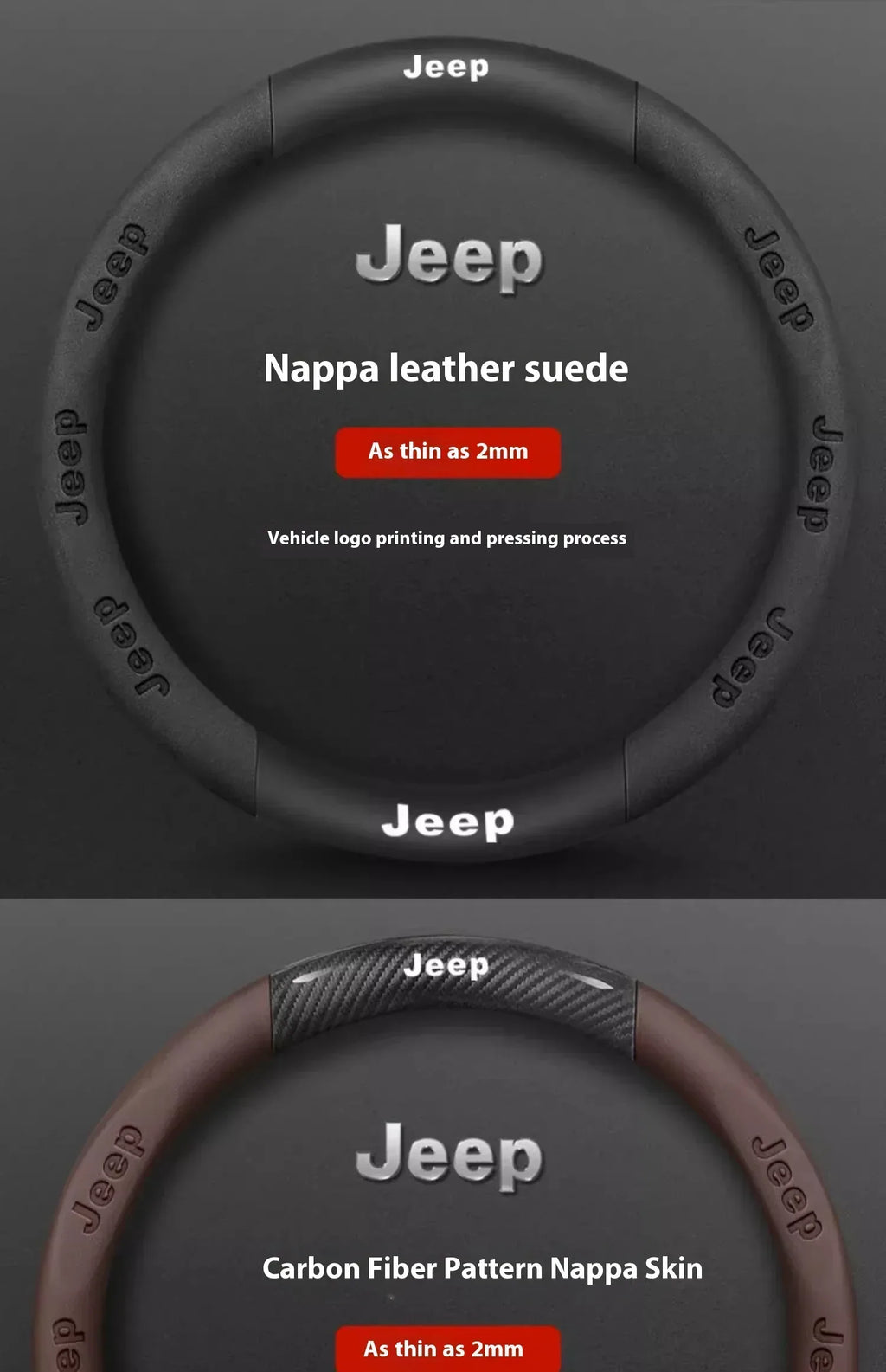 Jeep Wrangler Car Steering Wheel Cover