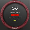 Infiniti Carbon Fiber Leather Steering Wheel Cover