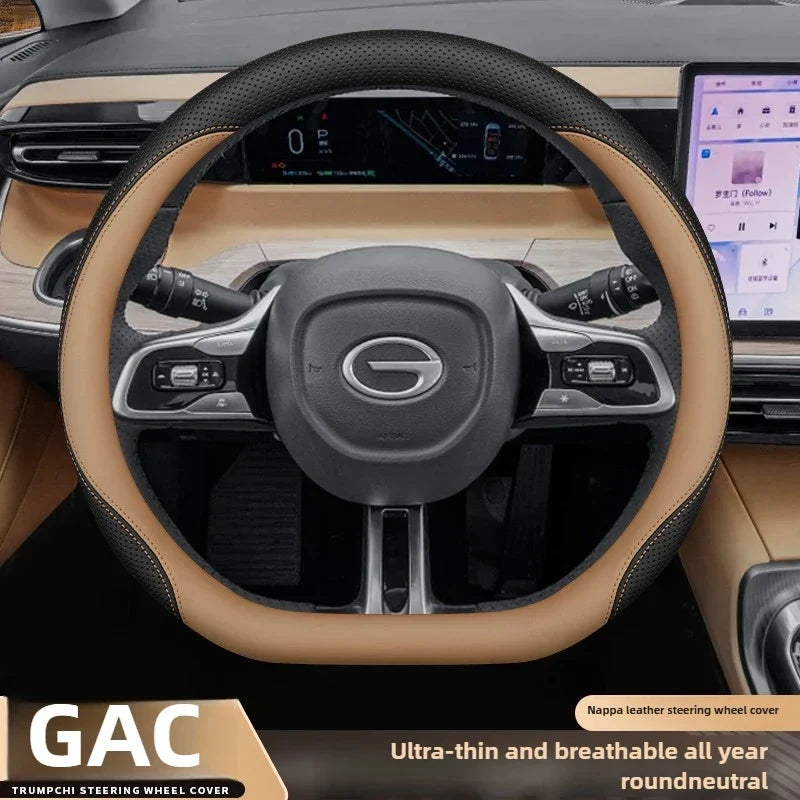 GAC Leather Steering Wheel Cover