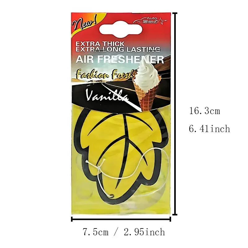 Leaf Shape Hanging Car Air Freshener