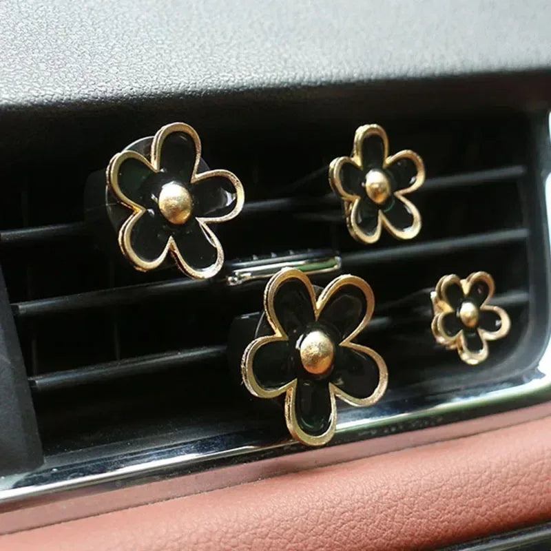 Cute Flower Car Air Vent Perfume Clip Air Freshener