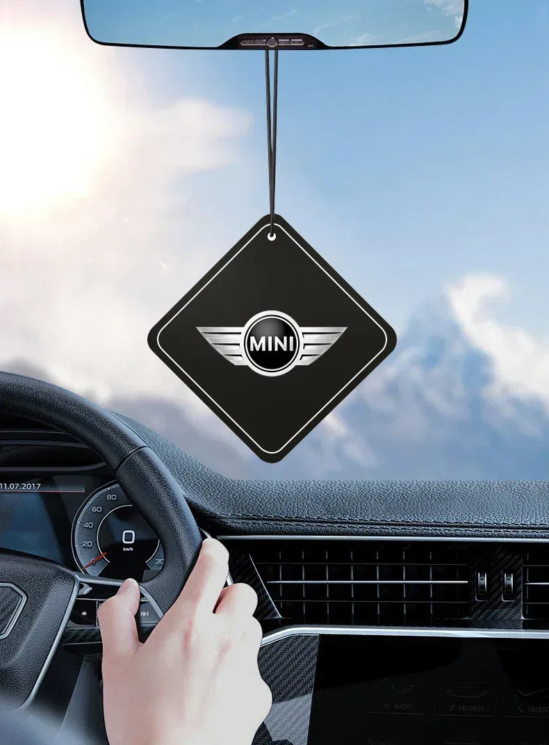 Mini Cooper Car Air Freshener Rearview Mirror Pendant