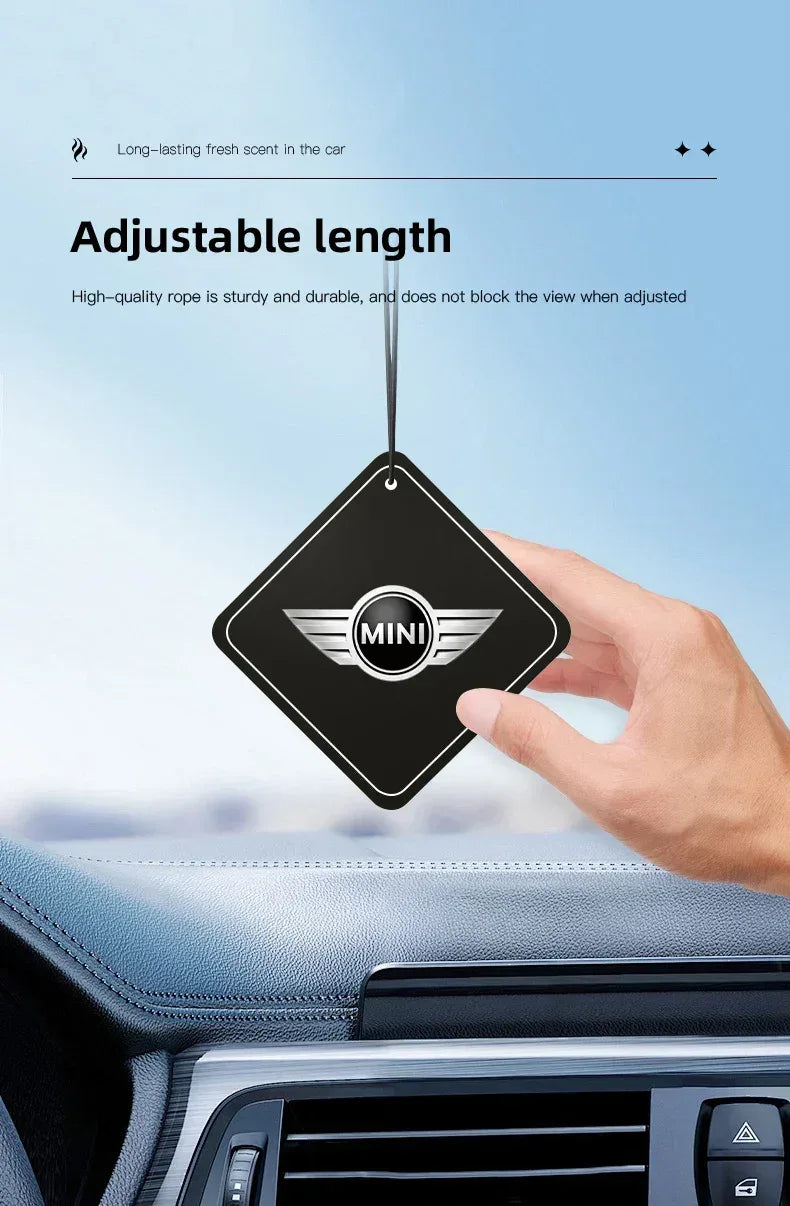 Mini Cooper Car Air Freshener Rearview Mirror Pendant