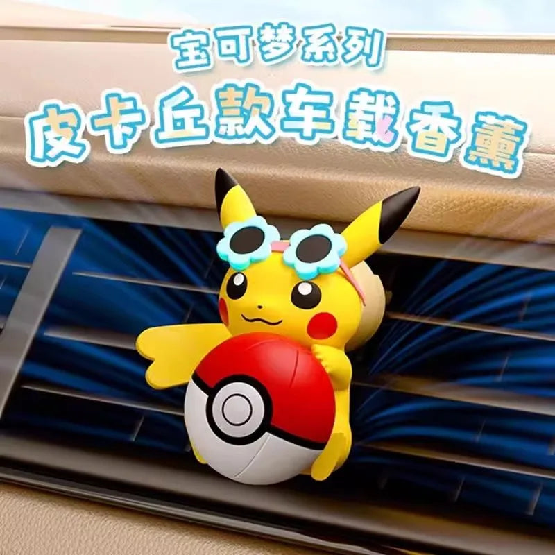 Pikachu Car Vent Clip Diffuser with Spinning Propeller Fragrance